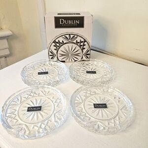 Dublin Crystal Collection Coasters Set Of 4